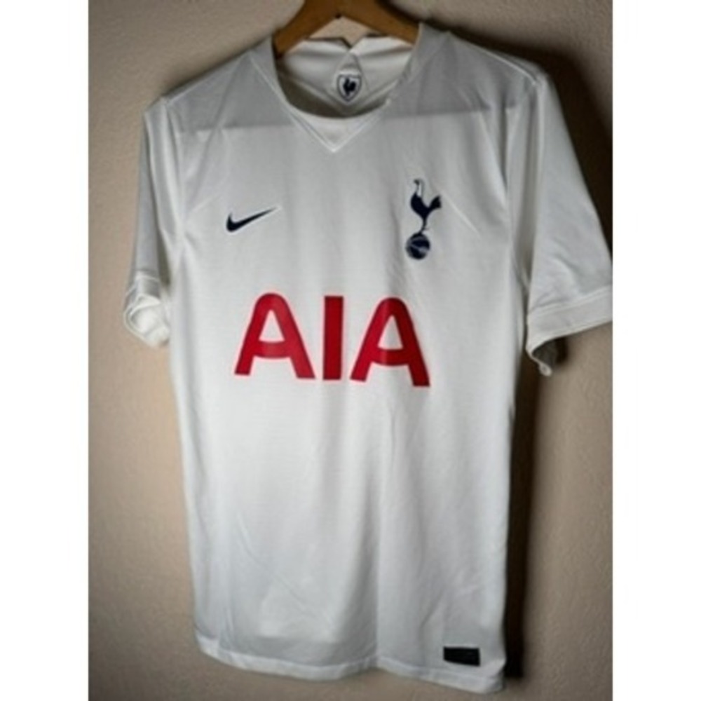 21-22 Tottenham Hotspur Nike‎ Soccer Jersey AIA Football Shirt White Mens Medium